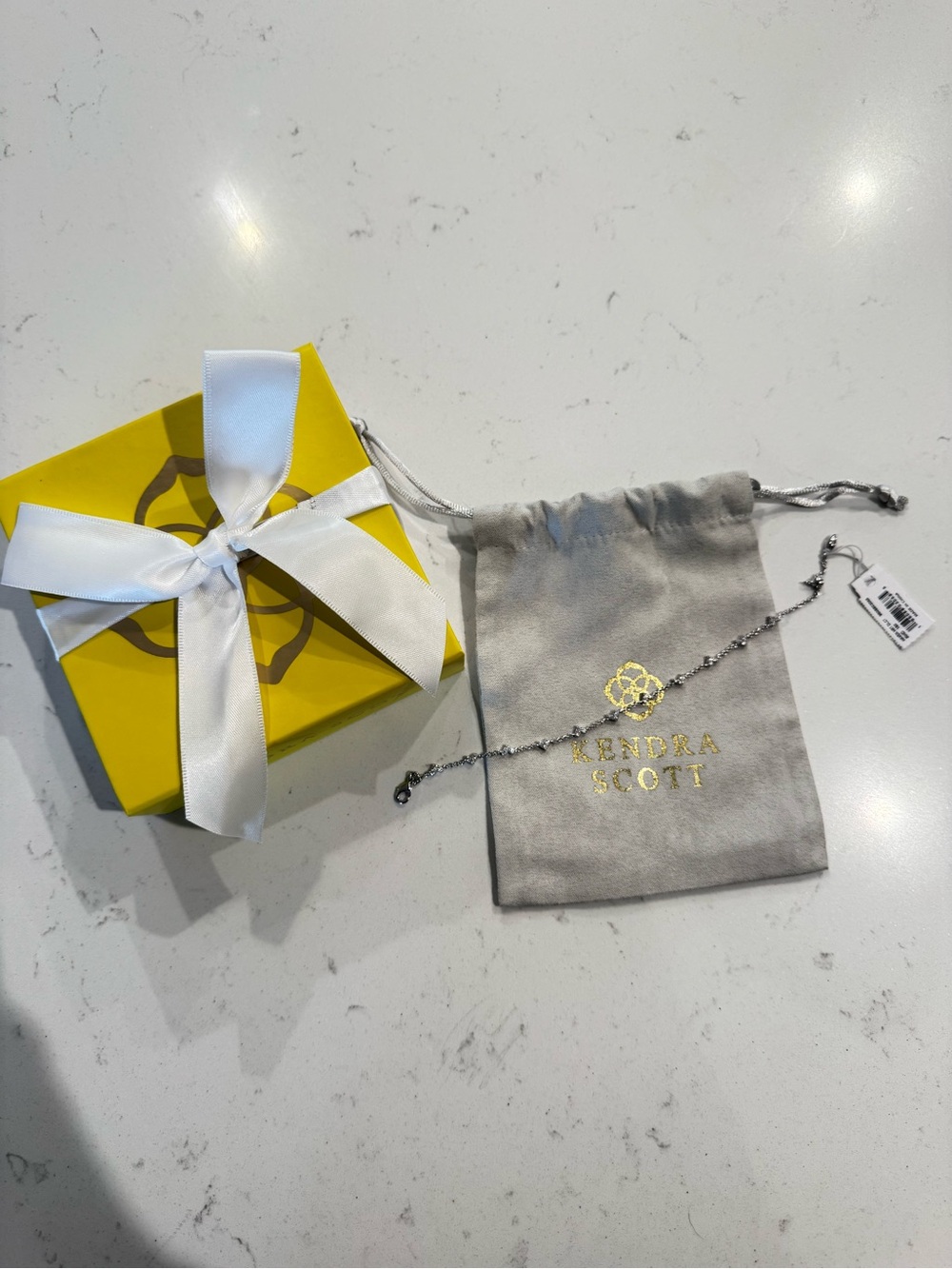 Kendra Scott Silver Heart Haven Bracelet - Silver